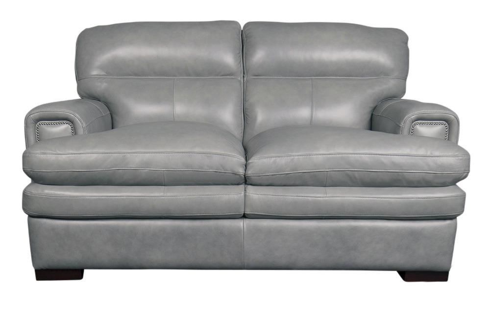 Jake leather on sale sofa